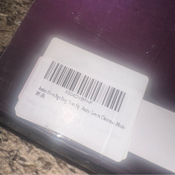 Colorful Neon Cat Sign - Picture 7 of 7